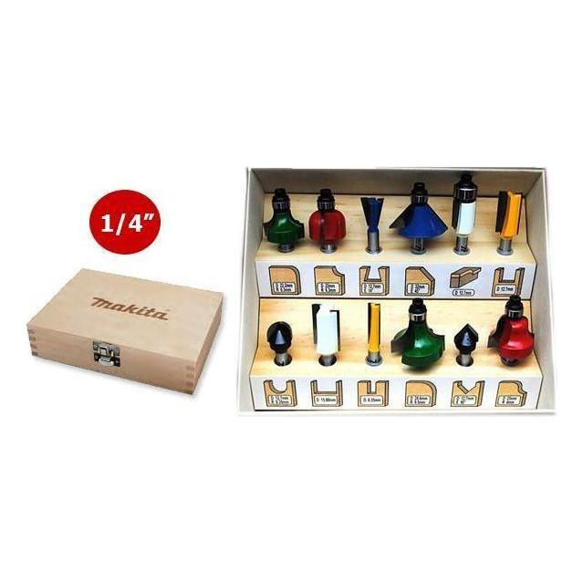 Makita Router Bit Set (A-91051) 12pcs - Goldpeak Tools PH Makita Makita Router Bit Set (A-91051) 12pcs - Goldpeak Tools PH Makita